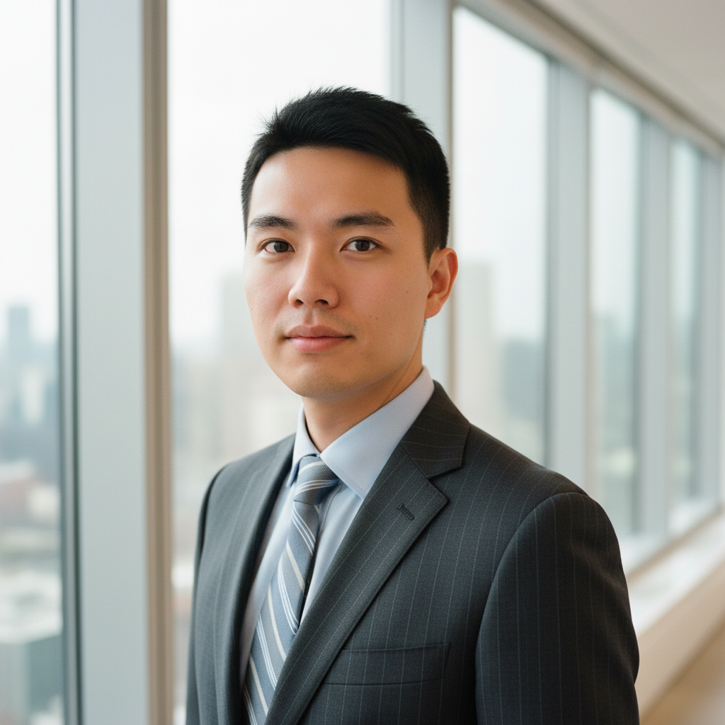 LinkedIn頭像示範-男性輕鬆風