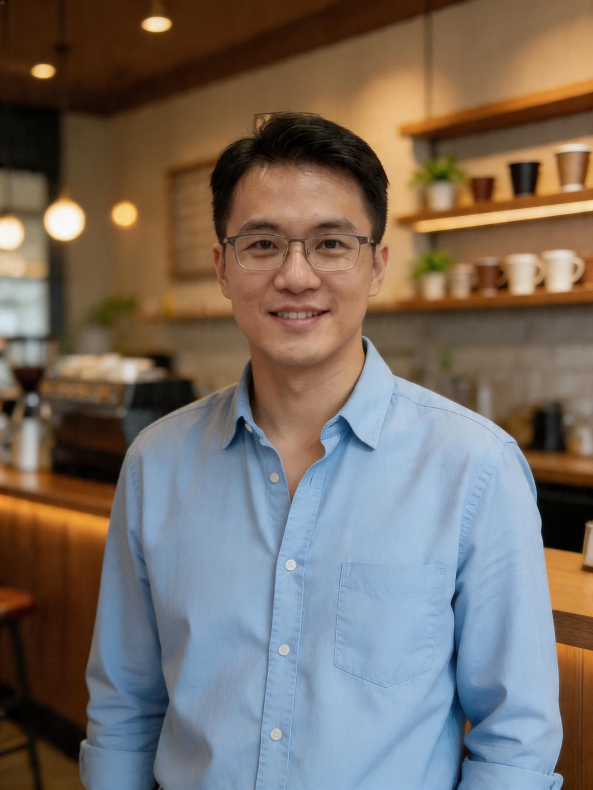 LinkedIn頭像改造前